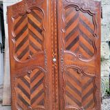 Pair of wall cupboard doors