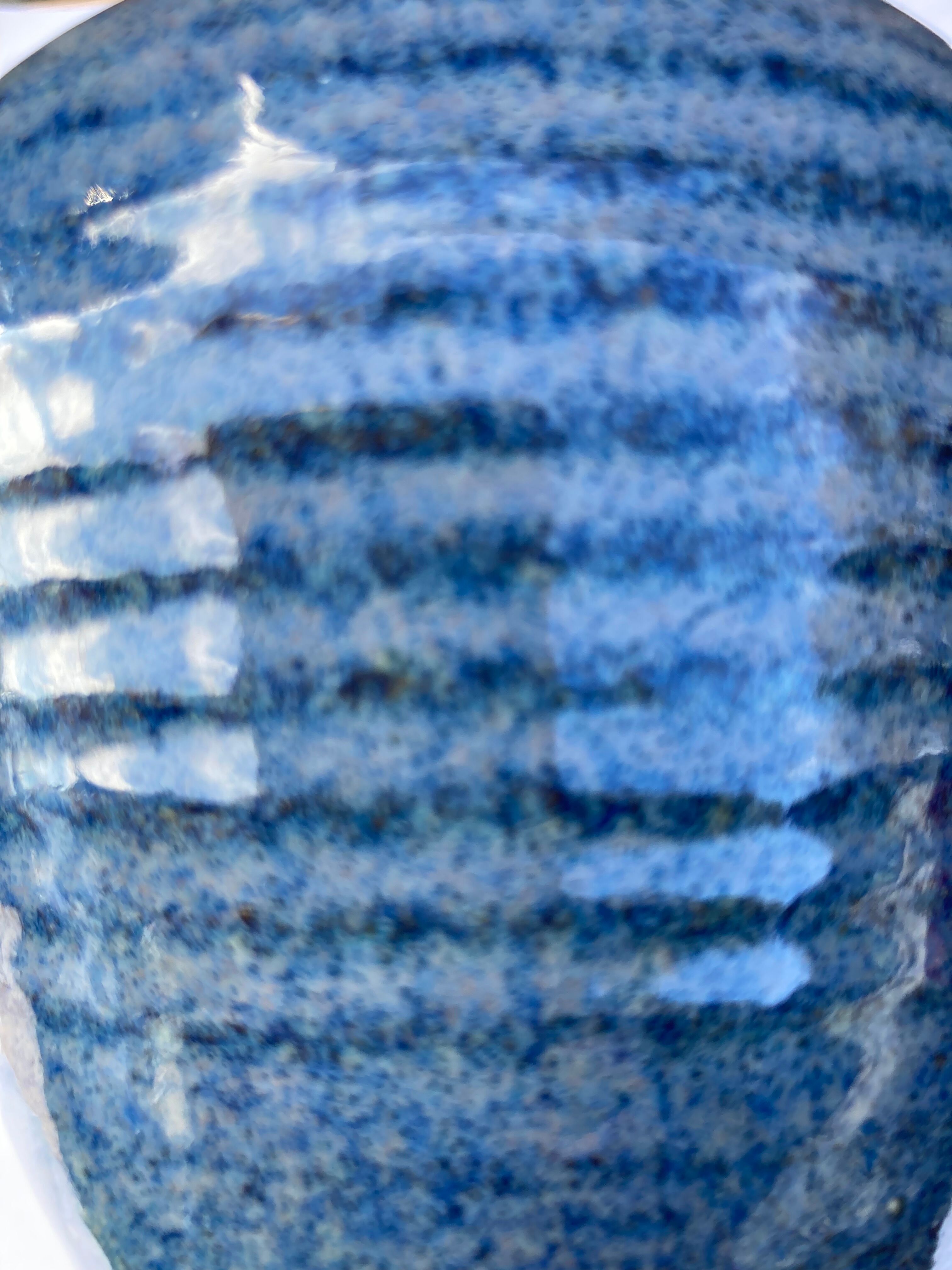 Pensu vase , in enamelled ceramic