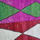 Colorful handmade rug