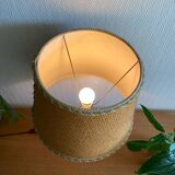 Vintage handcrafted stoneware lamp