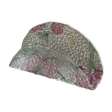 Vintage bohemian crystal mail holder Czechoslovakia