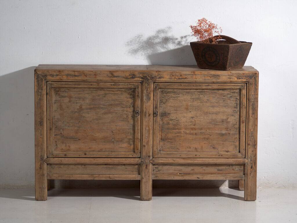 Chinese buffet high in carved pine – China, circa 1930