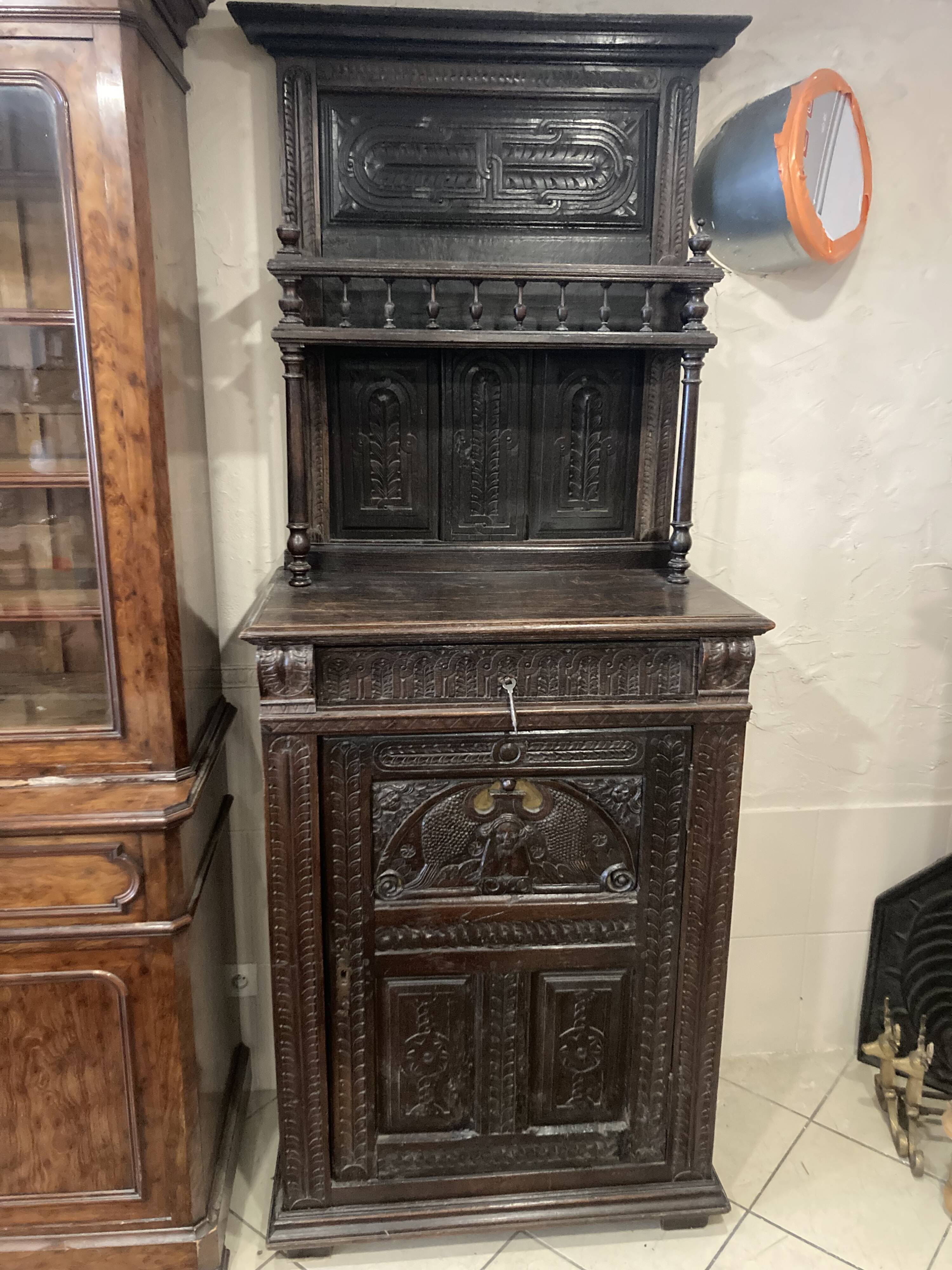 Gothic Renaissance buffet cellar