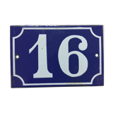 Plaque street no.16