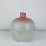 Vintage ceramic ball vase, lamp base
