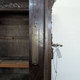 Kussenkast rosewood wardrobe from the late 17th century