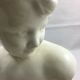French vintage ceramic child bust Labrec Orleans