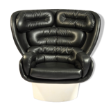Fauteuil "Elda" par Joe Colombo pour Comfort, 1963