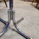 Porte manteau perroquet vintage 70 en chrome