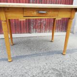 Old wooden table