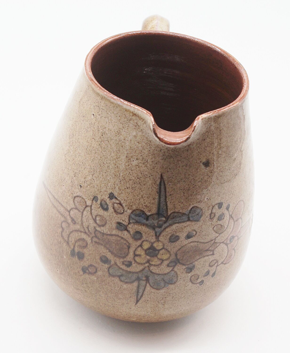 Ceramic pitcher flowers