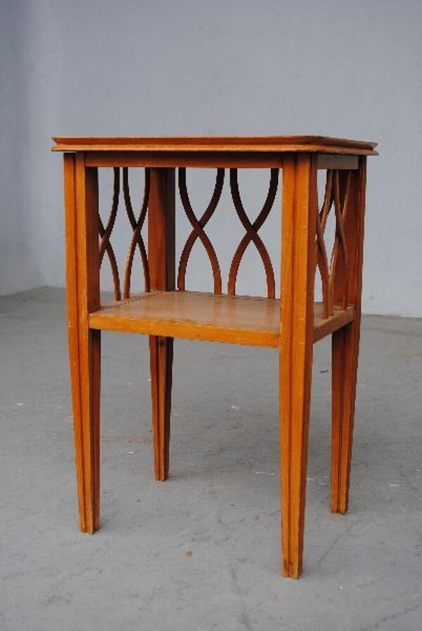 Chevet de chambre style 1940 merisier clair