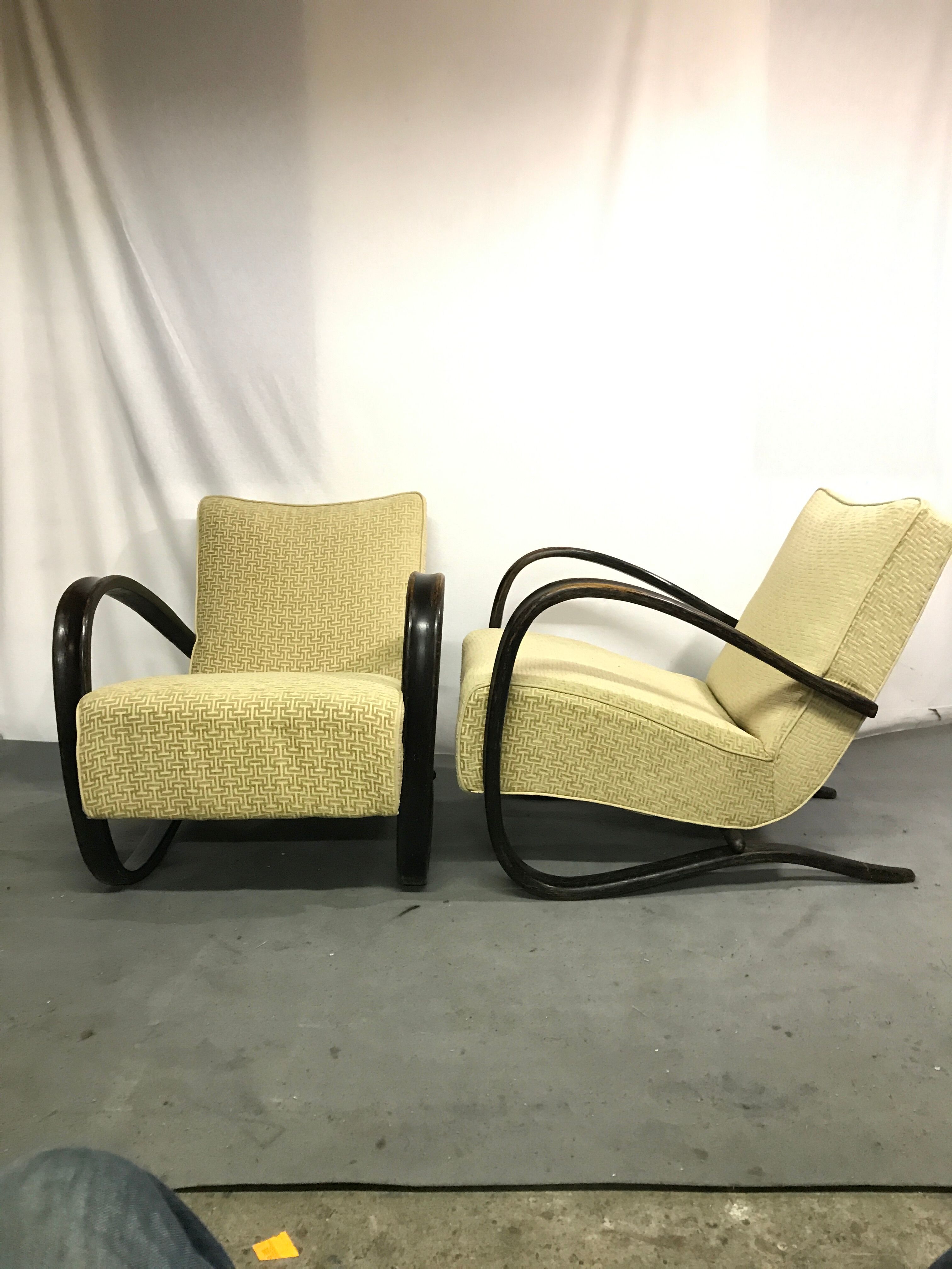 Armchair by Jindrich Halabala