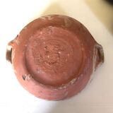 Jatte with Provencal handles in terracotta