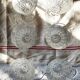 Set of 6 art deco wine glasses