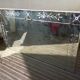 Venetian art deco brasserie mirror - 92x180cm