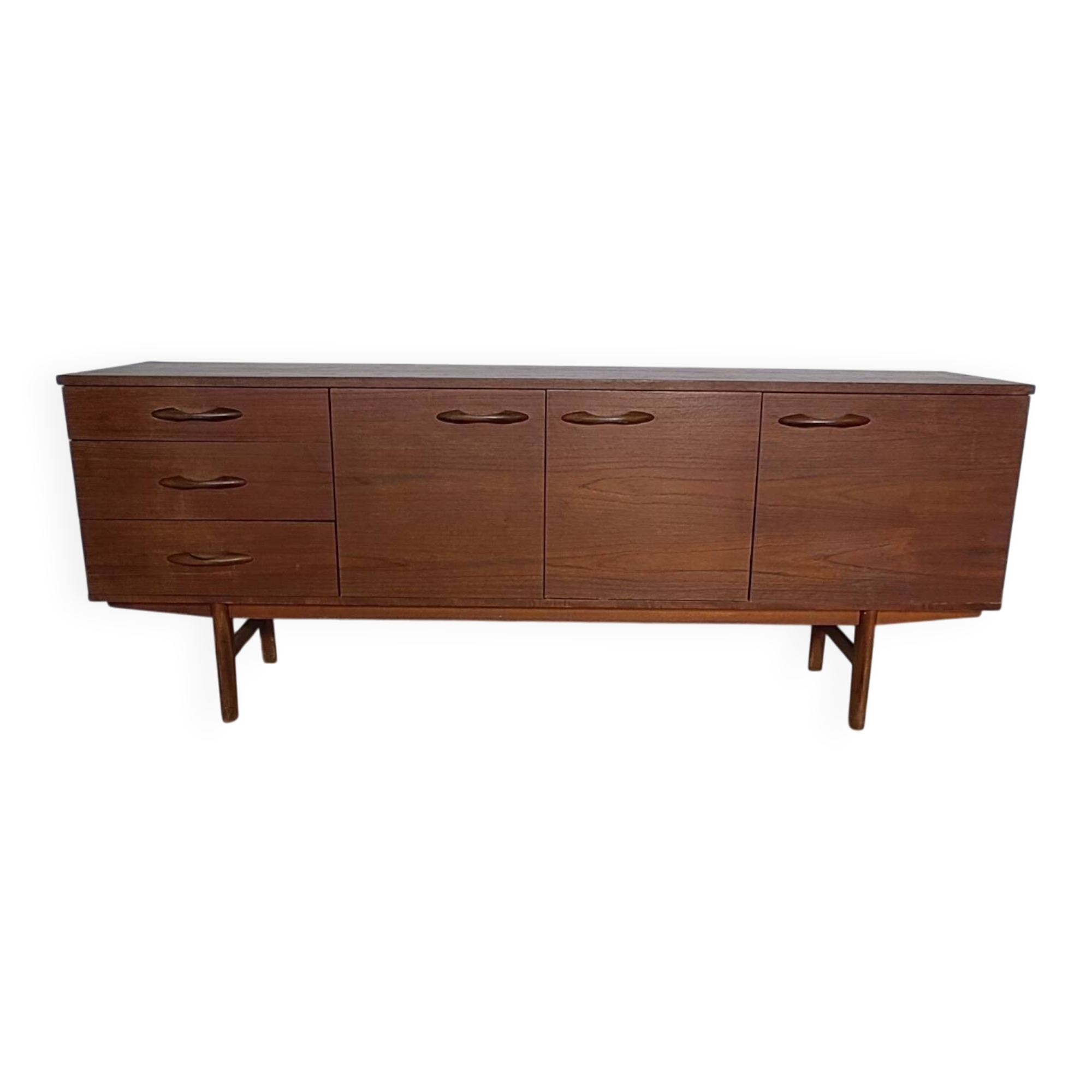 Vintage Scandinavian mid-century enfilade, 1960s.