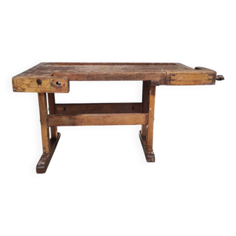 Vintage Carpenter’s Workbench | With Vice