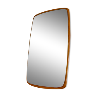 Scandinavian style mirror in teak 60s
