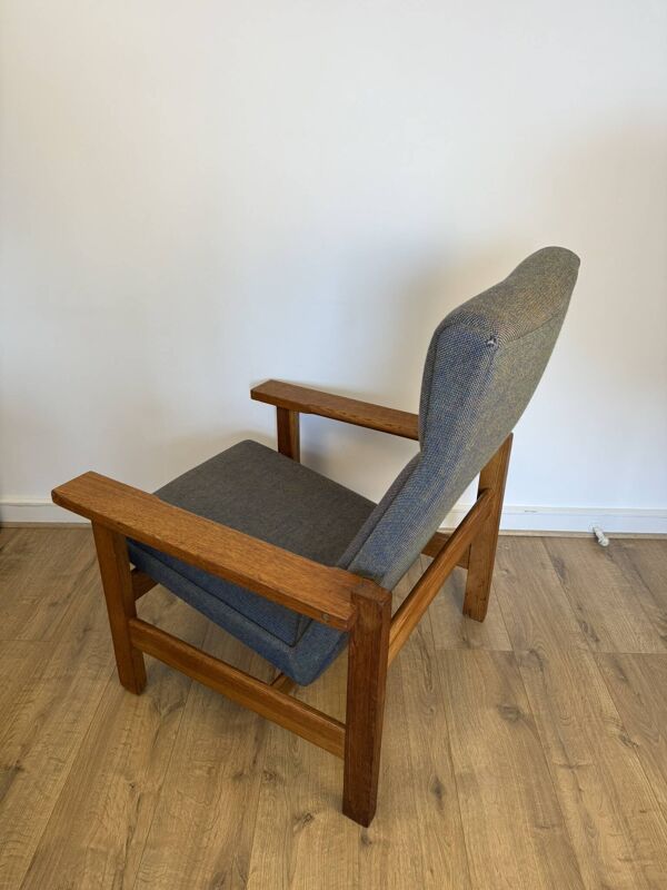 Fauteuil modèle 163A de Hans J. Wegner pour Getama, 1967