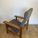 Fauteuil modèle 163A de Hans J. Wegner pour Getama, 1967
