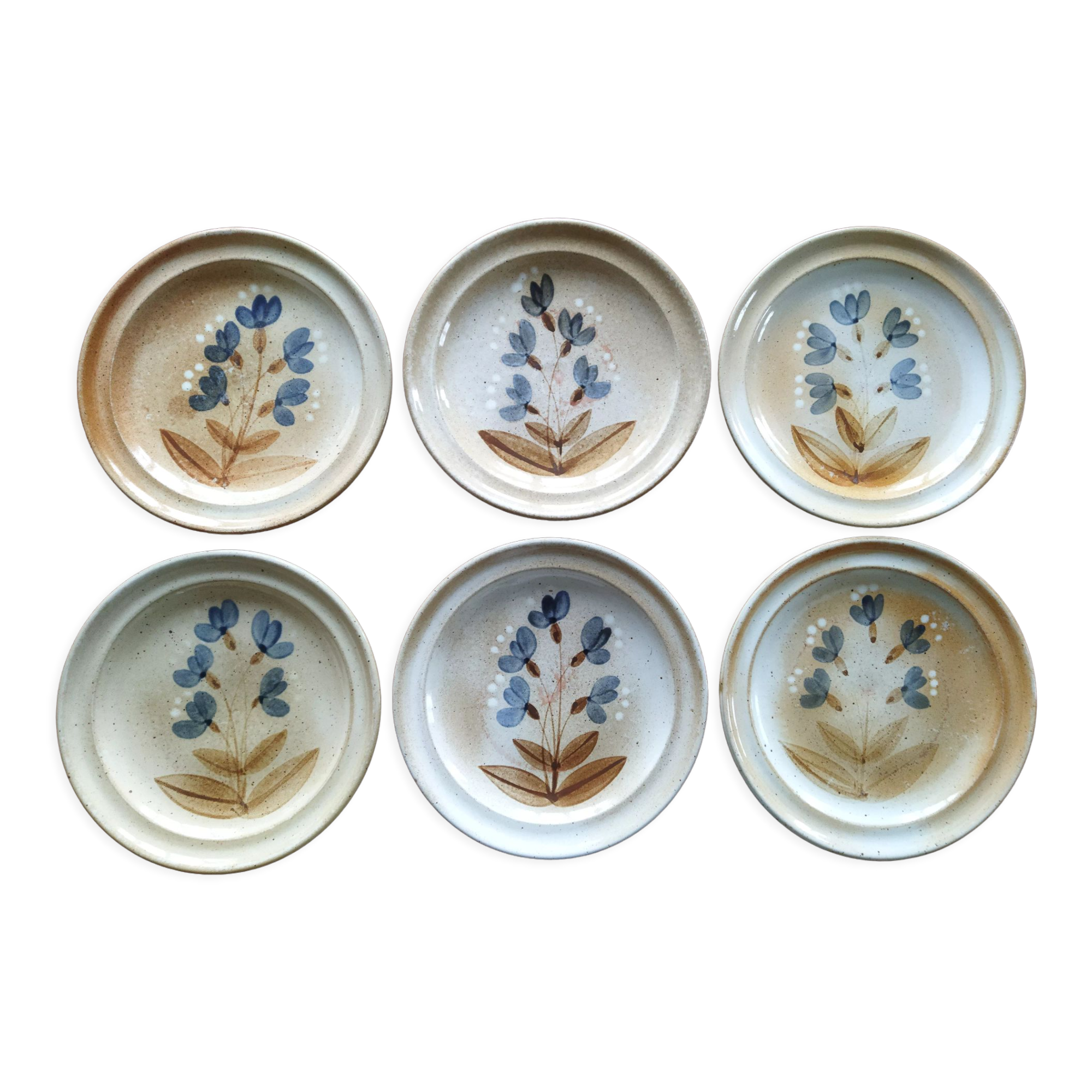 6 Marais Stoneware plates