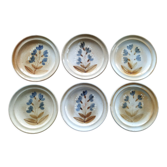 6 Marais Stoneware plates