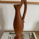 Decorative pot or vase in terracotta clay