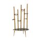 Support de plante Mid-Century Modern – Europe, années 1960-1970, bambou et artistique