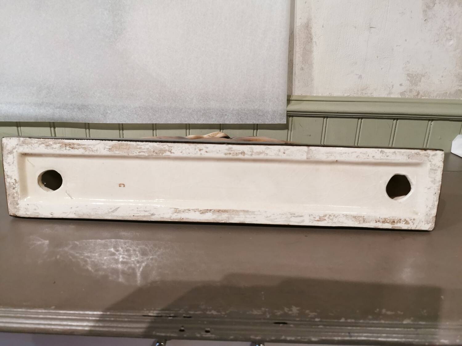 Art deco ceramic antelope