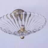 Set of 2 Wall Light Sconces by Barovier & Toso Glass Murano, Italy, 1950