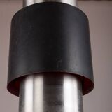 Large Danish aluminum pendant light, Zénith model by Jo Hammerborg for Fog & Mørup 1960.