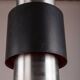 Large Danish aluminum pendant light, Zénith model by Jo Hammerborg for Fog & Mørup 1960.