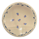 Vintage K&G Luneville "Flore" porcelain deep dish, 1950s, small blue flowers