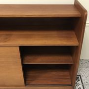 Bibliothèque buffet portes coulissantes 50's