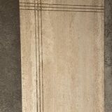 Travertine stone coffee table