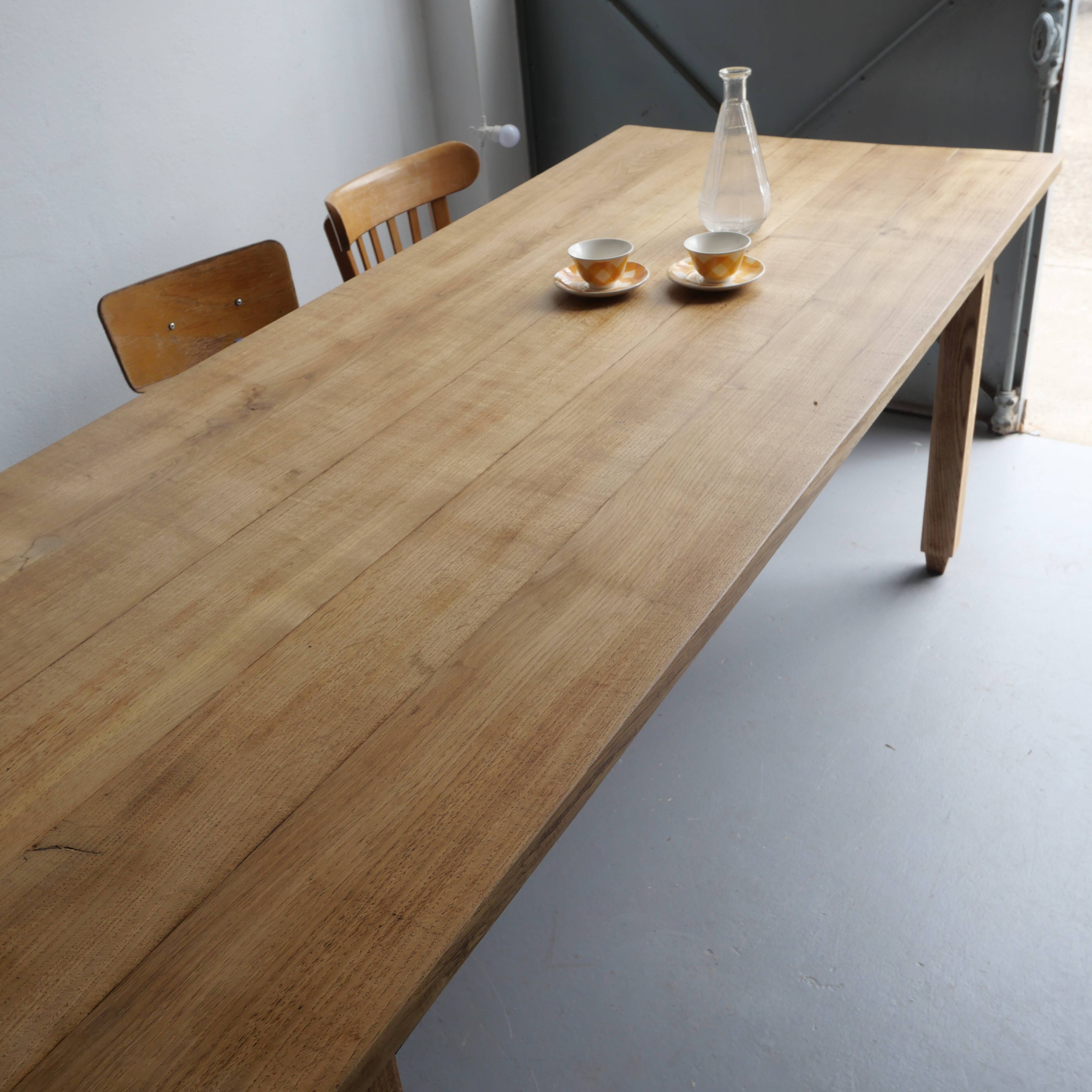 Renovated farmhouse table