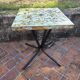 Restored Tolix bistro table