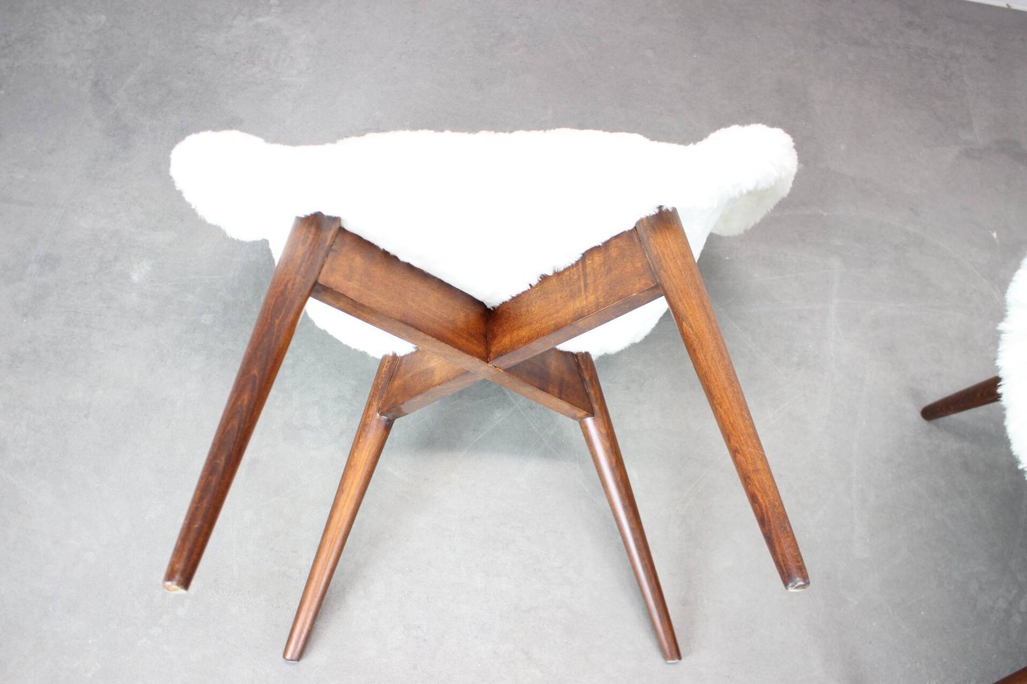 Pair of lounge chairs restored by Miroslav Navratil, 1960s