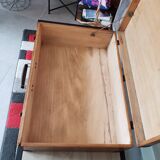 Vintage wooden suitcase