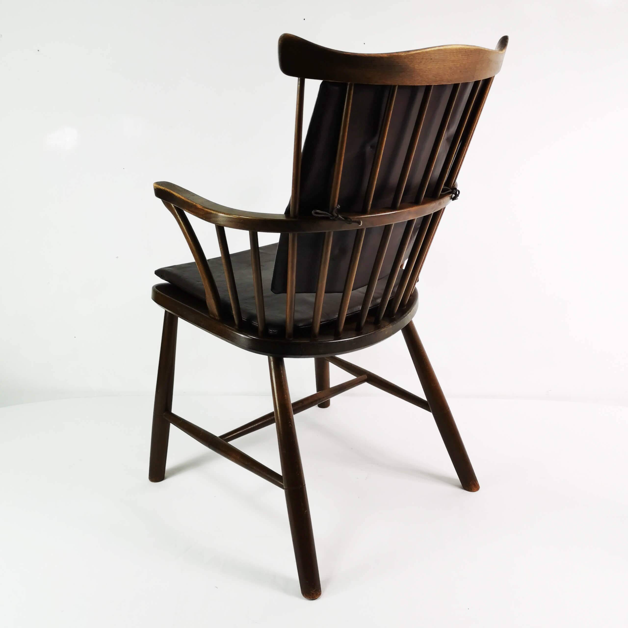 Designer chair, Fredericia Stolefabrik, designed by Borge Mogensen, Denmark