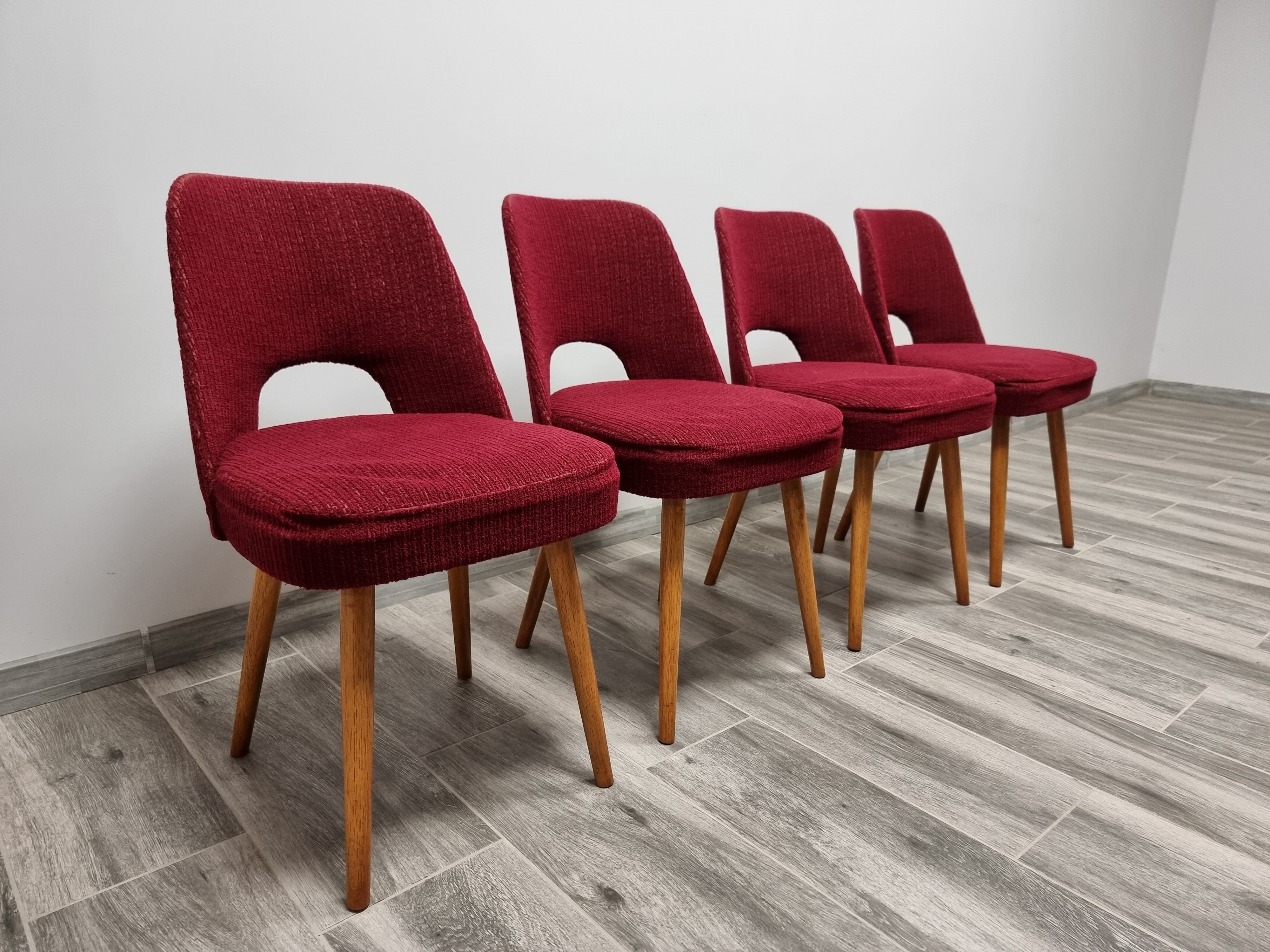 4 dining chairs by Oswald Haerdtl
