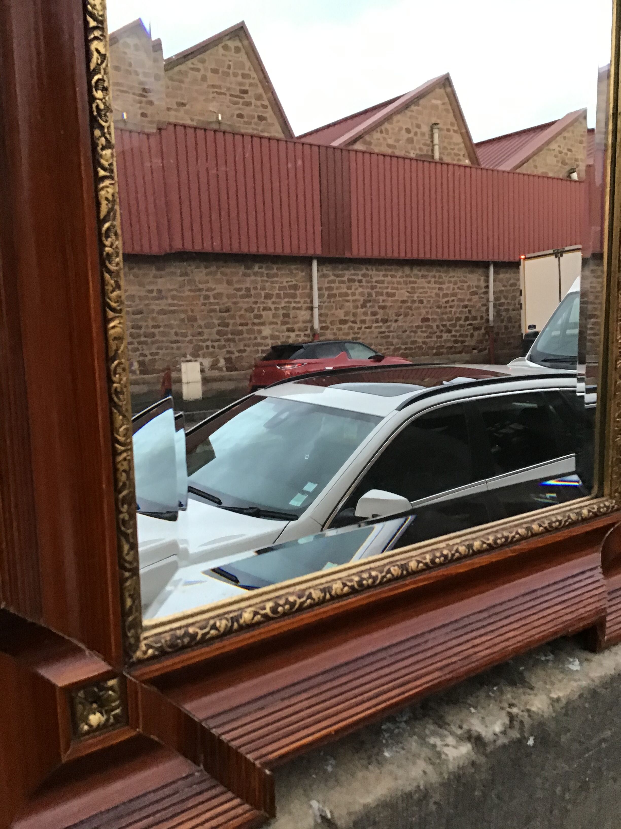 Mirror vintage Napoleon III - 80x54cm