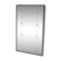 Scandinavian teak and metal mirror, Sweden, 1960, 73x117cm