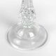Pair of cristal d'arques candlesticks, maintenon model, 1980s