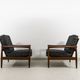Scandinavian armchairs "Kolding" by Erik Wørts for IKEA, 1960’s, set of 2
