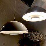 Pair of vintage Danish pendant lamps / Safari model