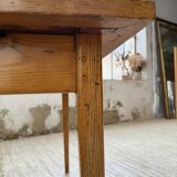 Scandinavian oak and ceramic table