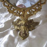 Ancien miroir psyché de table