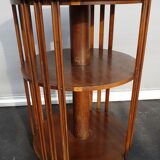 English library Mahogany turntable